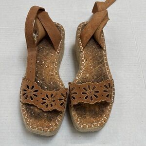 Crown Vintage Brown Suede Women's Sandals